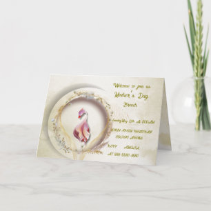 grillige gevouwen uitnodiging