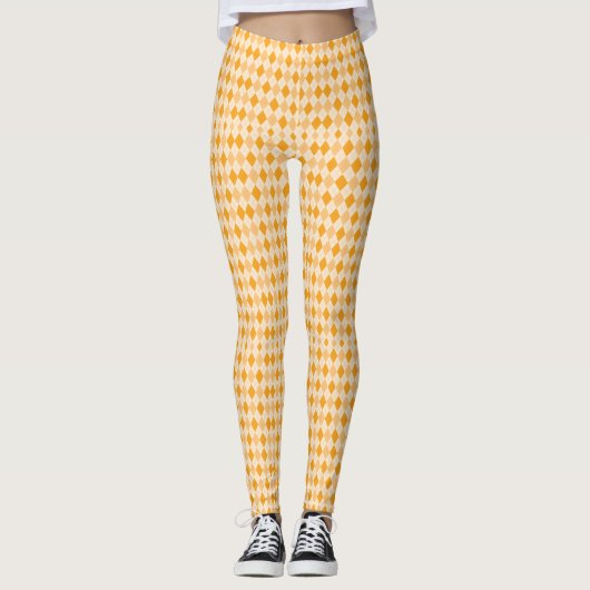 Grillige Golven: Kleurrijke Leggings Geschikt voor (Voorkant)