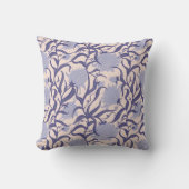 grillige grote bloem lavendel kussen (Voorkant)