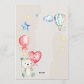 Grillige Hallo Kleine Aankondiging (Achterkant)