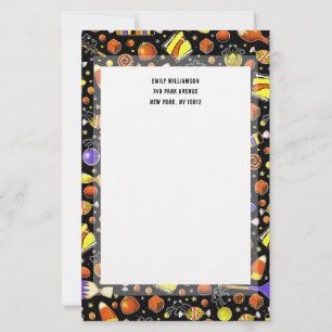 Grillige Halloween Briefpapier