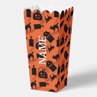 Grillige Halloween-patroon Bedankdoosjes