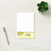 Grillige Handgetekende Gele Rozen Post-it® Notes (Kantoor)