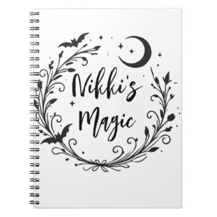 Grillige Hekserige Wicca-Kruidenmagie Halloween Notitieboek