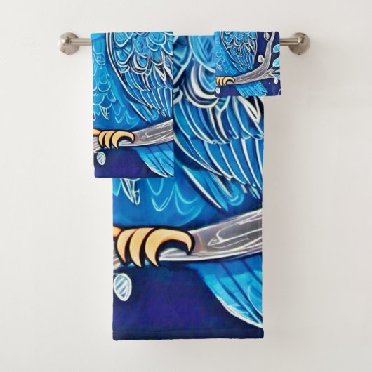 grillige kalkoen bad handdoek (Insitu)