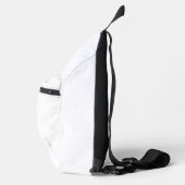 grillige kat fluistert shhh niemand geeft sling bag (Rechts)