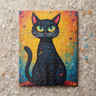 Grillige Kat Legpuzzel