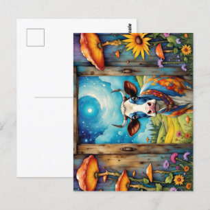 grillige Koe Dreamscape Briefkaart