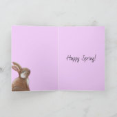 Grillige Kunst Konijn 3 Kaart (Binnen)