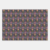 grillige kwal inpakpapier vel (Voorkant 3)