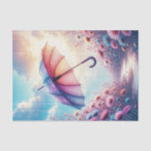 grillige lente paraplu ontkoppelingspapier tissuepapier (Voorkant)