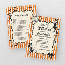 Grillige Let's Go Heksen Halloween Bachelorette