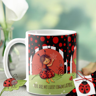 Grillige Lieveheersbeestje Tuin "Geluksbrenger" Wr Koffiemok