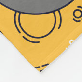Grillige Maan Fleece Deken (Hoek)