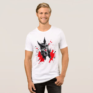 grillige manga-vibes Tri-Blend shirt