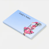Grillige Nar en Poppenkoning  Post-it® Notes (Schuin)