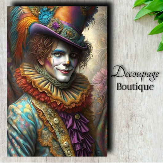 grillige nester decoupage tissuepapier