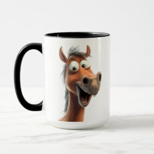 Grillige paard mok