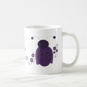 Grillige Paarse Lieveheersbeestje Koffiemok
