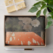 Grillige Pad op Levendige Paddenstoel Decoupage Tissuepapier (Geschenk)