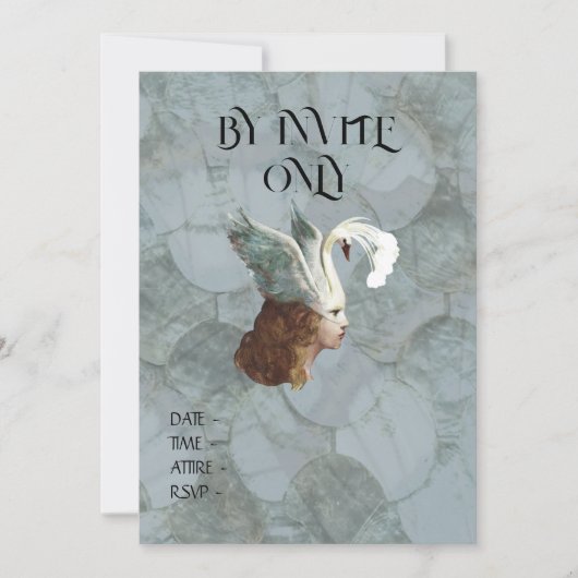 grillige party-uitnodiging kaart (Voorkant)