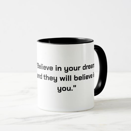 grillige pastel ufo Mok (Voorkant rechts)