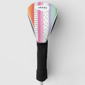 Grillige Pop Strepen Golfheadcover