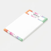 Grillige Pop Strepen Post-it® Notes (Schuin)