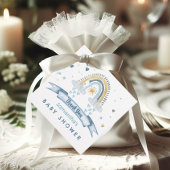 grillige regenboog Waterverf dank u Bedankjes Labels