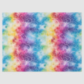 grillige regenboogwervelontkoppeling tissuepapier (Voorkant)