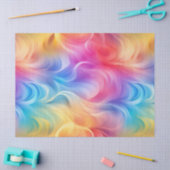 grillige regenboogwervelontkoppeling tissuepapier (Craft)