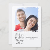 grillige Romance bruiloft uitnodigen Kaart (Voorkant)