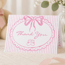 Grillige Roze Aquarel Strikte Baby Shower