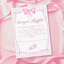 Grillige Roze Waterverf Strik Babyshower