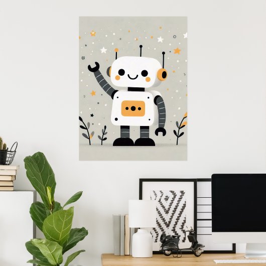 grillige schakeling poster (Thuiskantoor)