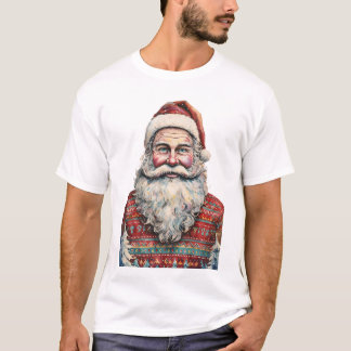 grillige sinterklaas Waterverf T-shirt