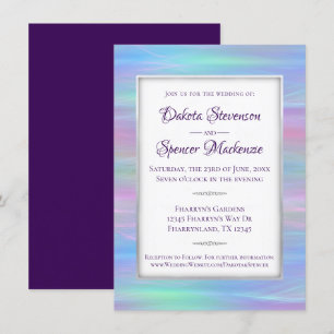 grillige slierten   Holo Fairy Pastel Regenboog Om Kaart