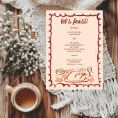 grillige Thanksgiving Friendsgiving HolidayCUSTOM Menu