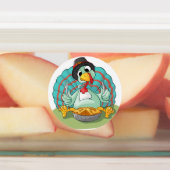 grillige Thanksgiving turky art speelse gobbel Labels (Aangebracht)