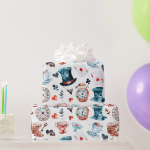 Grillige Thee Tuin Thee Party Patroon Cadeaupapier