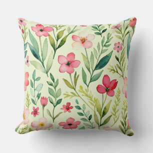 grillige tuin met wilde bloemen kussen