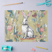 grillige tuinhaas tissuepapier (Craft)