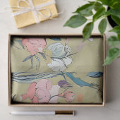 grillige tuinhaas tissuepapier (Geschenk)