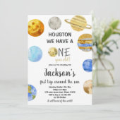 grillige verjaardag uitnodiging (Staand voorkant)