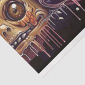 Grillige Vibrant Critters Decoupage Tissuepapier (Detail)