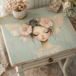 Grillige Vlinder Bloemen Feeën Vleugels Decoupage Tissuepapier
