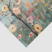 GRILLIGE VOGEL IN DE ONTKOPPELING VAN DE LENTEWEID TISSUEPAPIER (Detail)