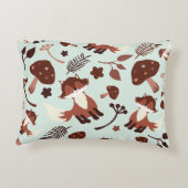 Grillige Vos  Accent Kussen (Achterkant)