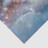 Grillige Winterbos Konijnen Decoupage Tissuepapier (Detail)