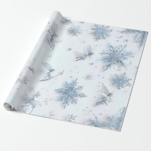 grillige winterfee cadeaupapier